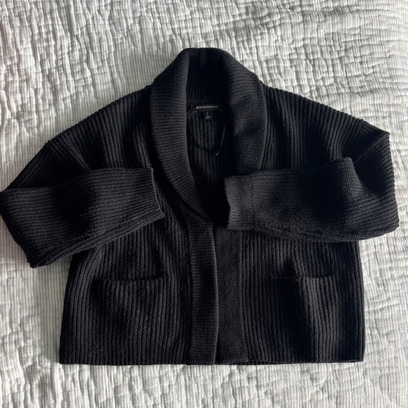 Banana Republic Black Cardigan Sweater - Picture 2 of 6